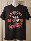 81 Support Nomads Remain Silent Short Sleeve - Black