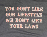 *NEW - Nobody Will Destroy Our Culture T-Shirt - Black