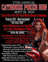 2024 Cathouse Poker Run Ticket