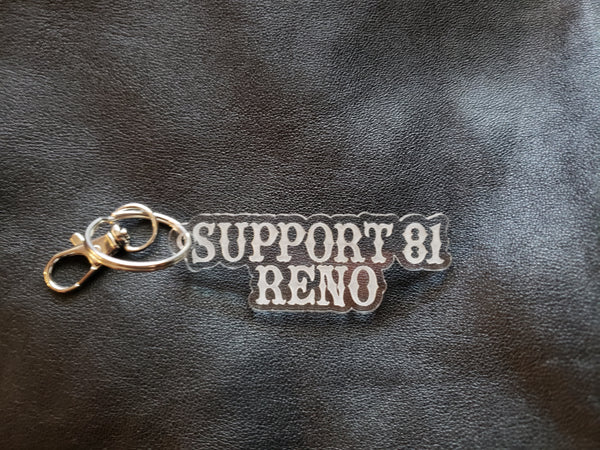 Keychain - Acrylic - Support 81 Reno