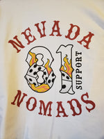 81 Support Nevada Nomads Dice Short Sleeve - White