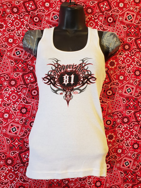 81 Support - Tribal - Women's Tank Top - White