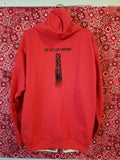 Get Right Zip Up Hoodie - Red