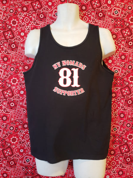 81 Support Tank Top - Black