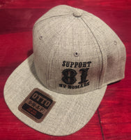 Cap - 81 Spport - Light Grey W / Black 81