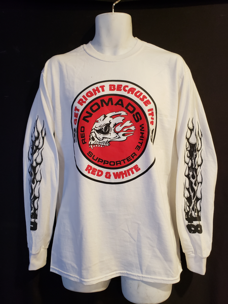 Get Right Long Sleeve - White