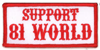 Patch - Support 81 World