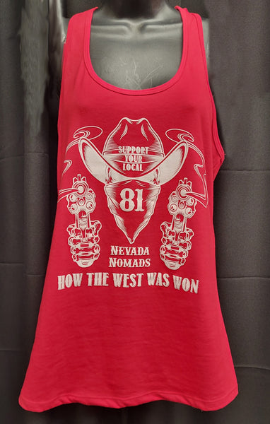 81 Support - Wild West - Women's Tank Top - Red