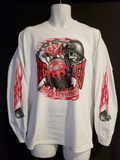 Big Red Machine Long Sleeve - White